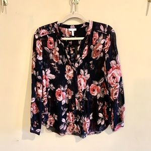 Joie Silk Floral Blouse